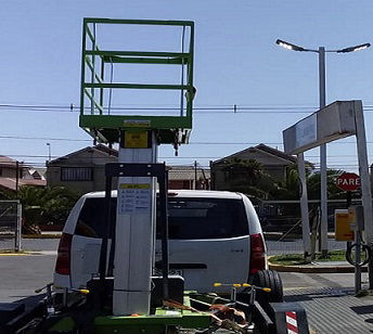 Alza hombre electrico